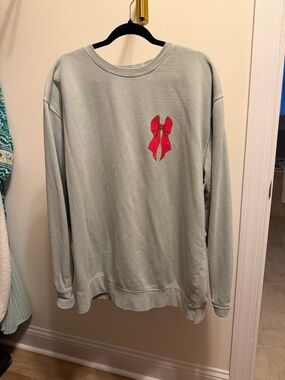 Mallory Ervin Living Fully Co christmas tree sweatshirt